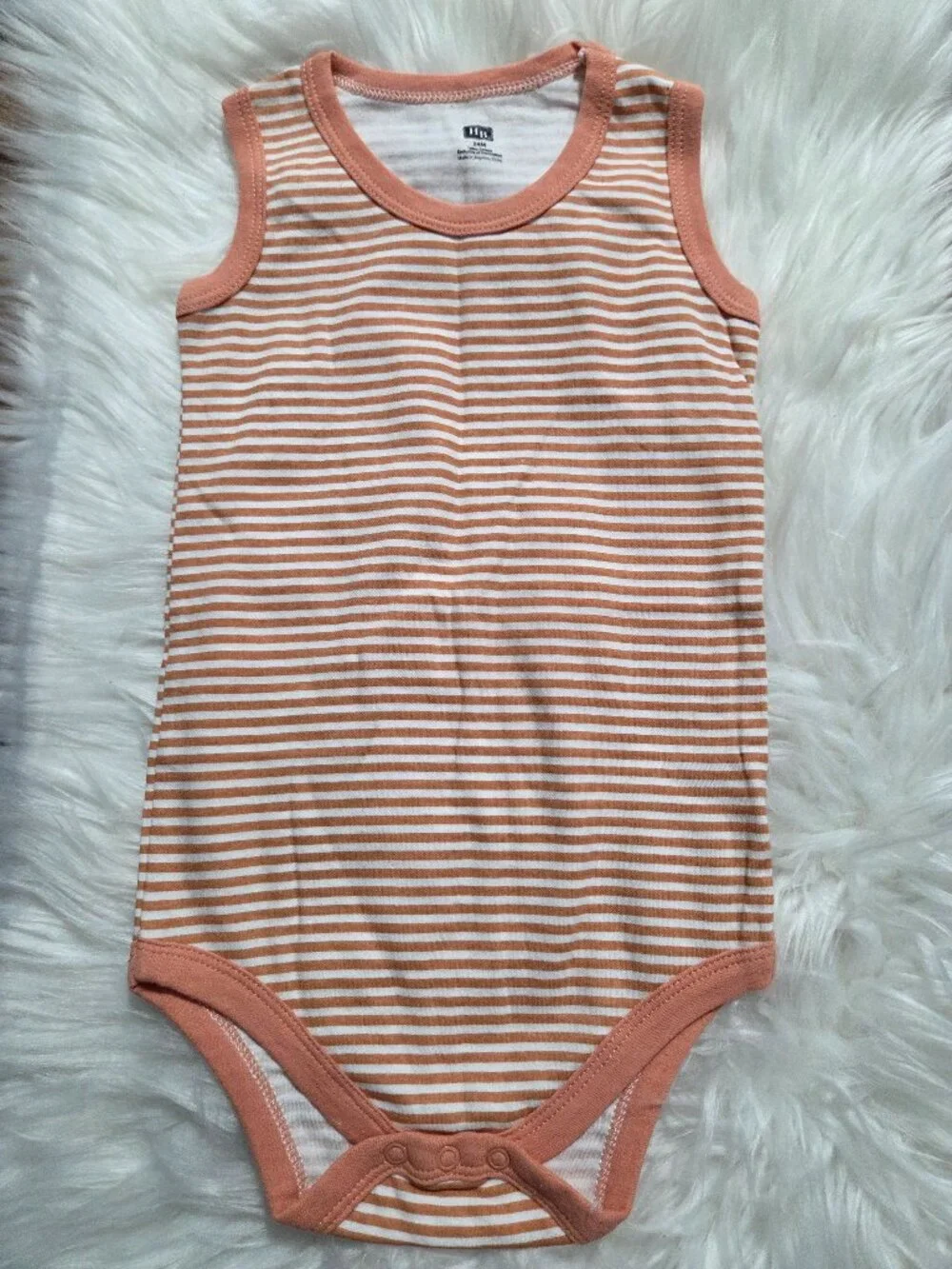 Hudson Baby Striped Bodysuit